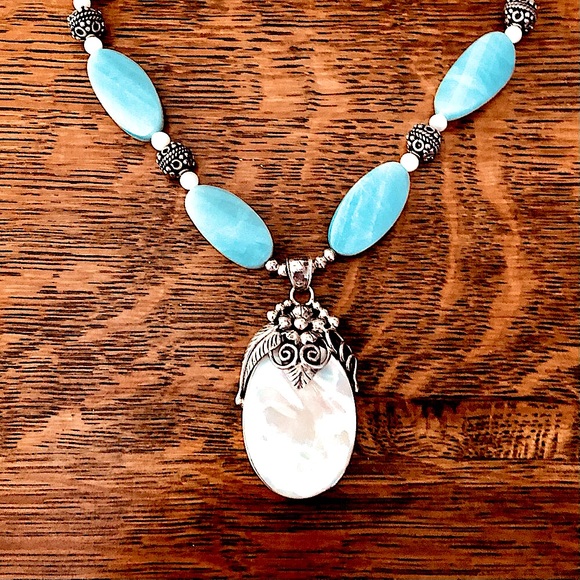 $118 Meran Designer Estate Necklace Sterling Marked Meran 925 INDONESIA - Picture 4 of 5